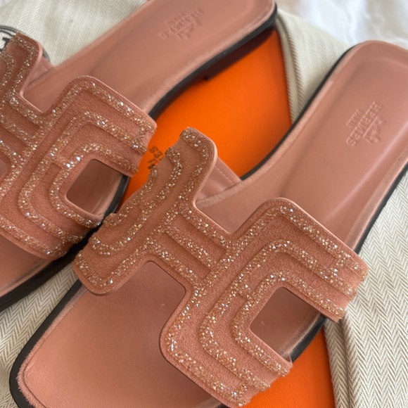 AUTHENTIC Hermes Oran sandals ( size 39) - Picture 3 of 5